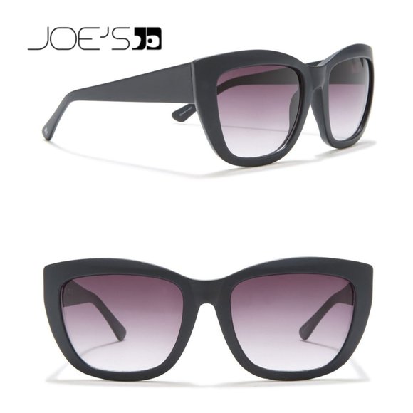 Joe's Jeans Accessories - NEW Joe's Jeans Square Sunglasses Black 100% UV